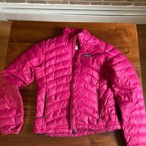 Pink Patagonia puffer